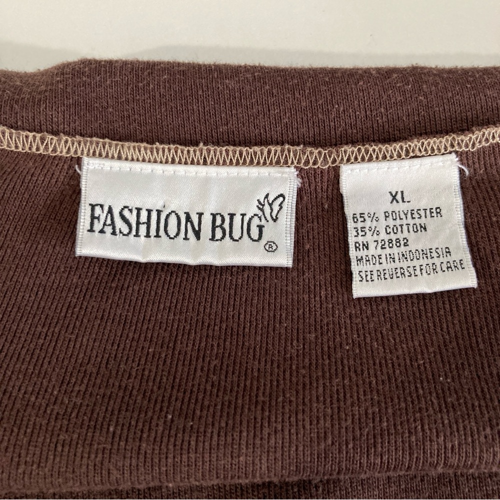 Vintage Fashion Bug Y2K Boho Embroidered Peasant Top - Picture 7 of 7